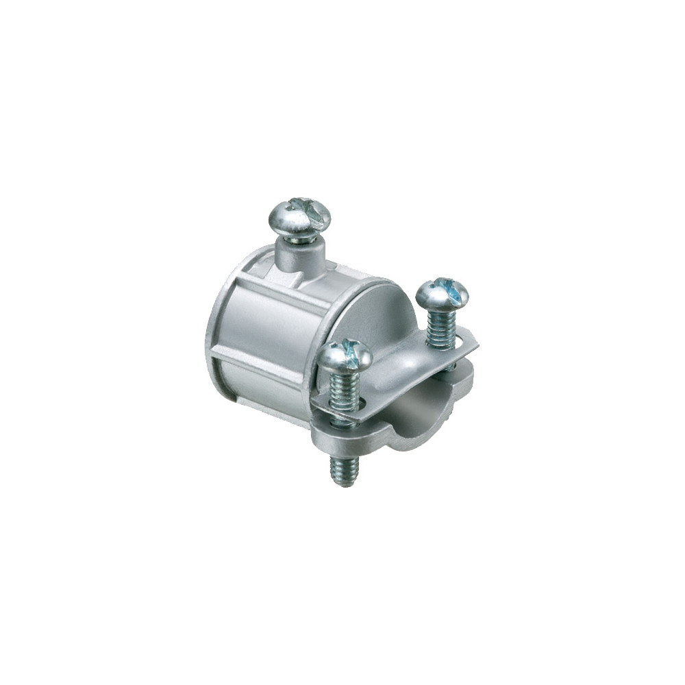 8600 Combination Coupling, 1/2 in, For Use With EMT Set Screw to Flexible Metal Conduit, Die Cast Zinc