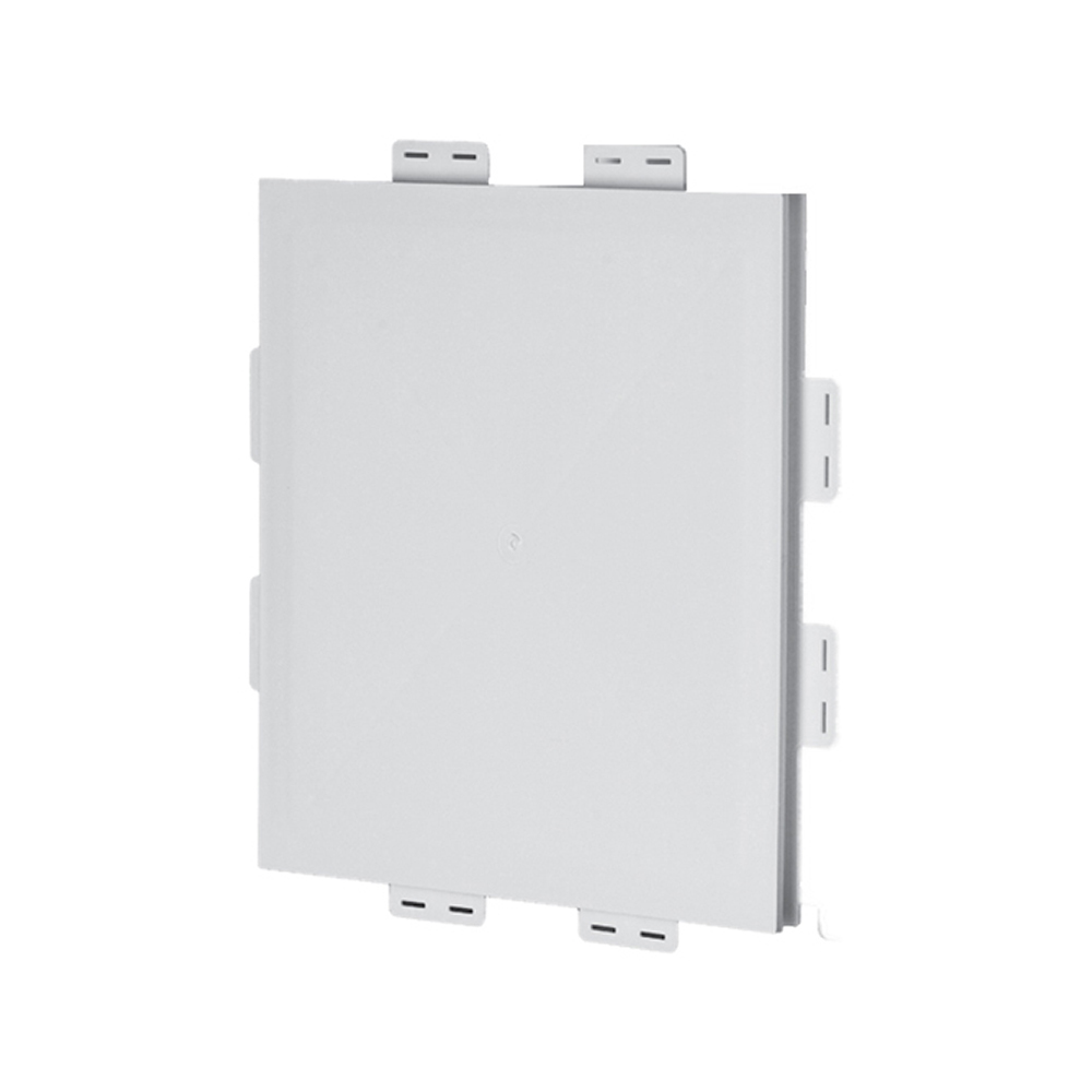 Meter mounting base 1 piece construction paintable, gangable, UV Rated. Provides a 1" overhang to cover siding. For all siding types. Dimensions 7x10.