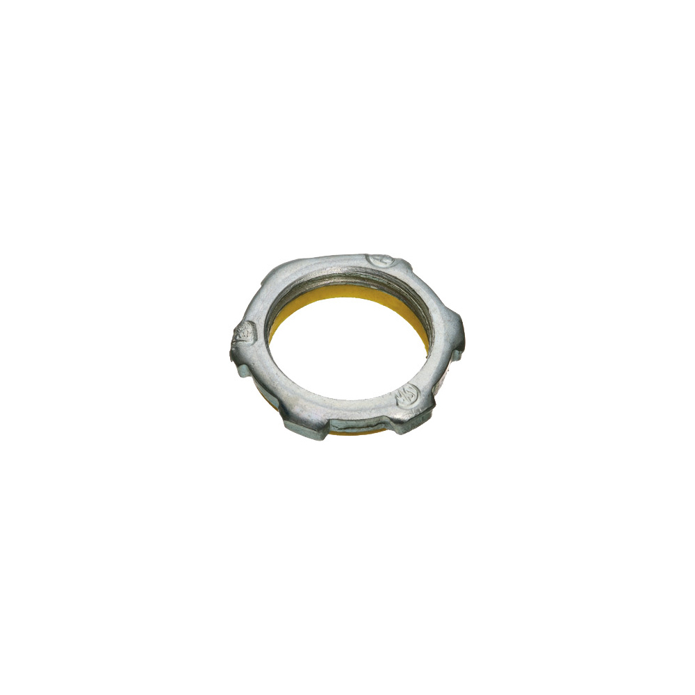 Steel sealing locknut with pvc molded seal. Trade Size 2".