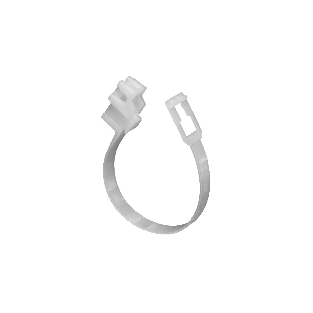 Arlington's The Loop. Hanger for communications cable, fiber optic cable and any low voltage cable. Versatile mounting, rotates to any angle. Can be stacked perpendicular or parallel. Loop size is 5". Listed for use in environmental in use spaces. UV rated. Color Gray.