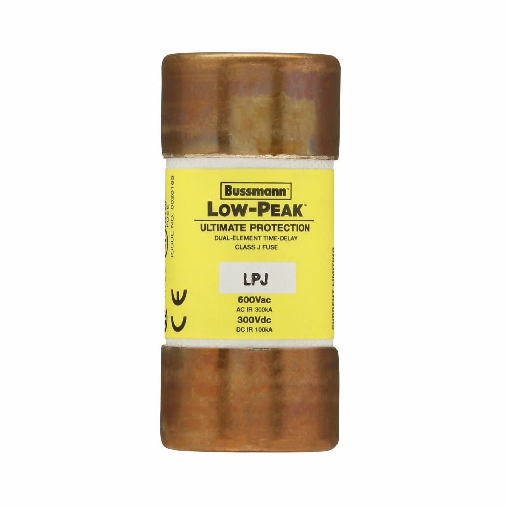 Eaton Bussmann series LPJ fuse, Bussmann Fuse 600V, 45 A, 300 kA