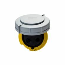 CONNECTOR PIN AND SLEEVE 60 AMP 480 VOLT 3 PHASE 3 POLE 4 WIRE WT RED