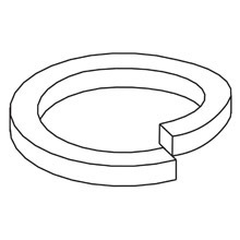 LOCK WASHER, 3/4", ZN PLTD