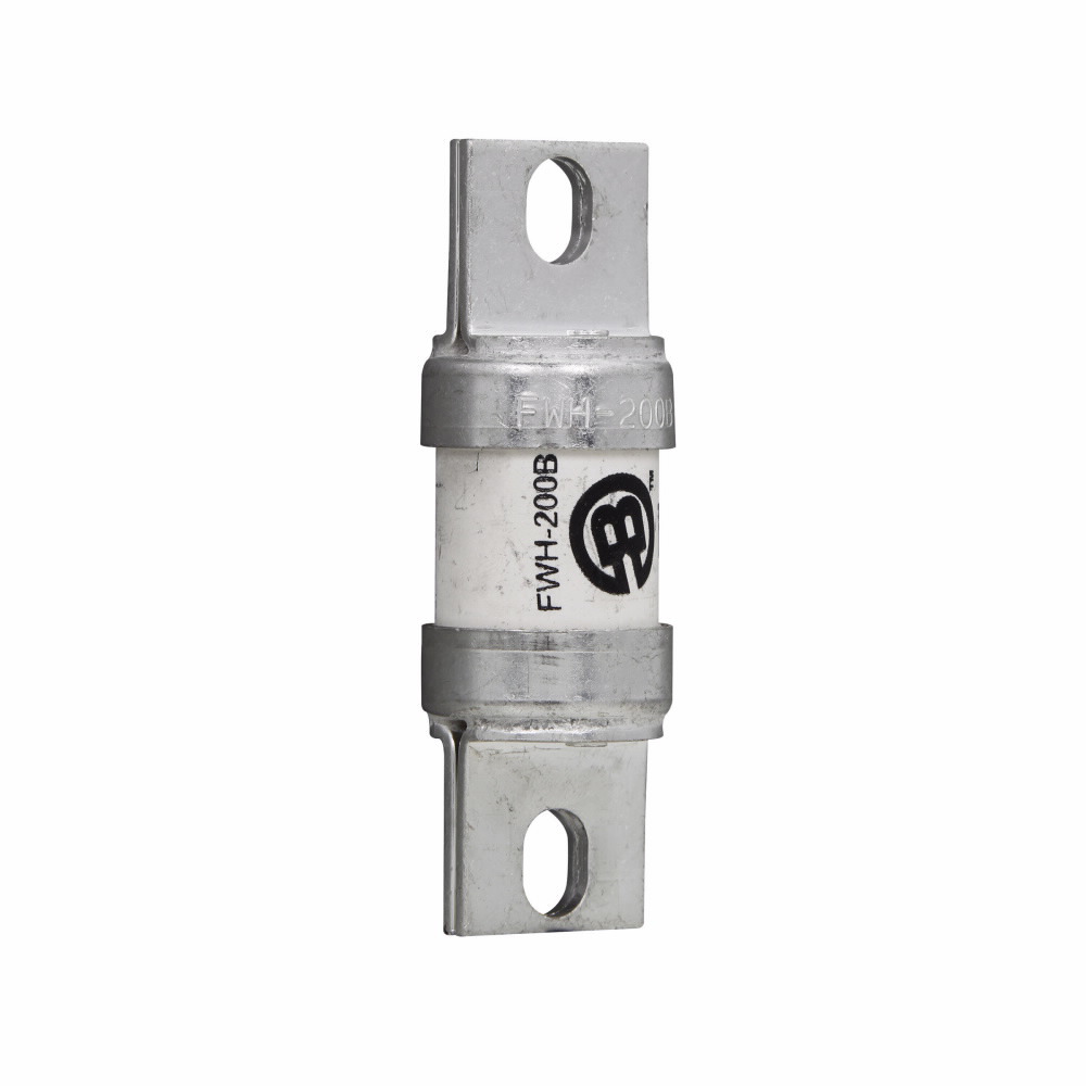 Eaton Bussmann series FWH high speed fuse, 1000 Vac, 800 Vdc, 125A, 200 kAIC at 1000 Vac, 50 kAIC at 500 Vdc, None, High speed fuse, Blade end X blade end, Stud