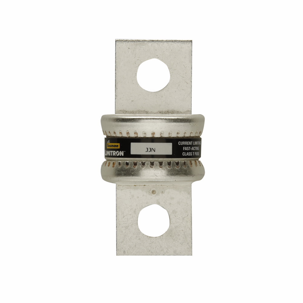 Eaton Bussmann series JJN fuse, Current-limiting very fast acting fuse, VFD line protection, 250 A, Class T, Non-indicating, Bolted blade end x bolted blade end, 20 kAIC at 160 Vdc,200 kAIC at 300 V, Standard, 1, 300 V, 160 Vdc