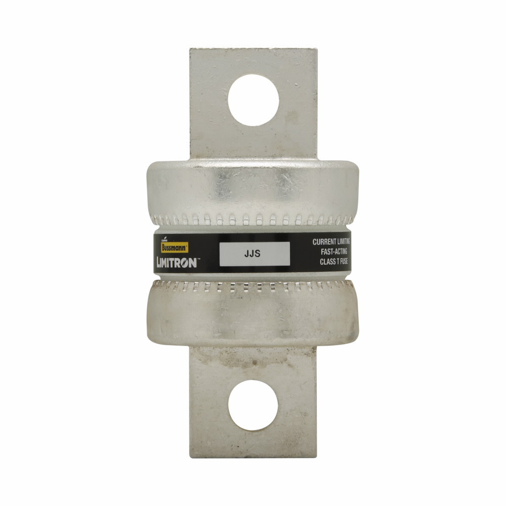 Eaton Bussmann series JJS fuse, Current-limiting very fast acting fuse, Small footprint, VFD line protection, 450 A, Class T, Non-indicating, Bolted blade end x bolted blade end, 200 kAIC at 600 V, Standard, 1, 600 V
