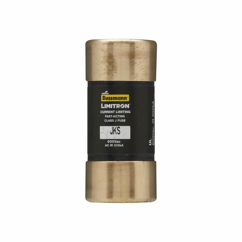 Eaton Bussmann series JKS fuse, LIMITRON Fast-acting fuse, Power panelboards, machinery disconnects, 60 A, 1, Class J, Non-indicating, Ferrule end x ferrule end, 200 kAIC at 600 Vac, Standard, 10, 600 V