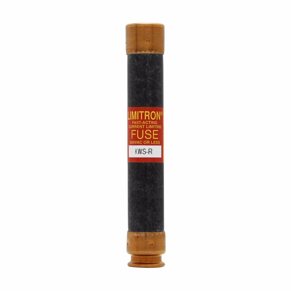 Eaton Bussmann Series KWS-R Fuse, KWS-R Limitron, Current-Limiting, fast-acting, 20 A, 600 Vac, 600 Vdc, 200 kAIC at 600 Vac, 100 kAIC at 600 Vdc interrupt rating, Class RK1, Ferrule end X ferrule end connection, 0.81 in diameter