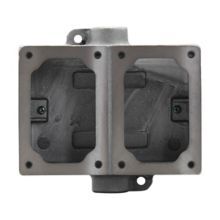 EDS/EDSC TWO GANG IRON BACK BOX