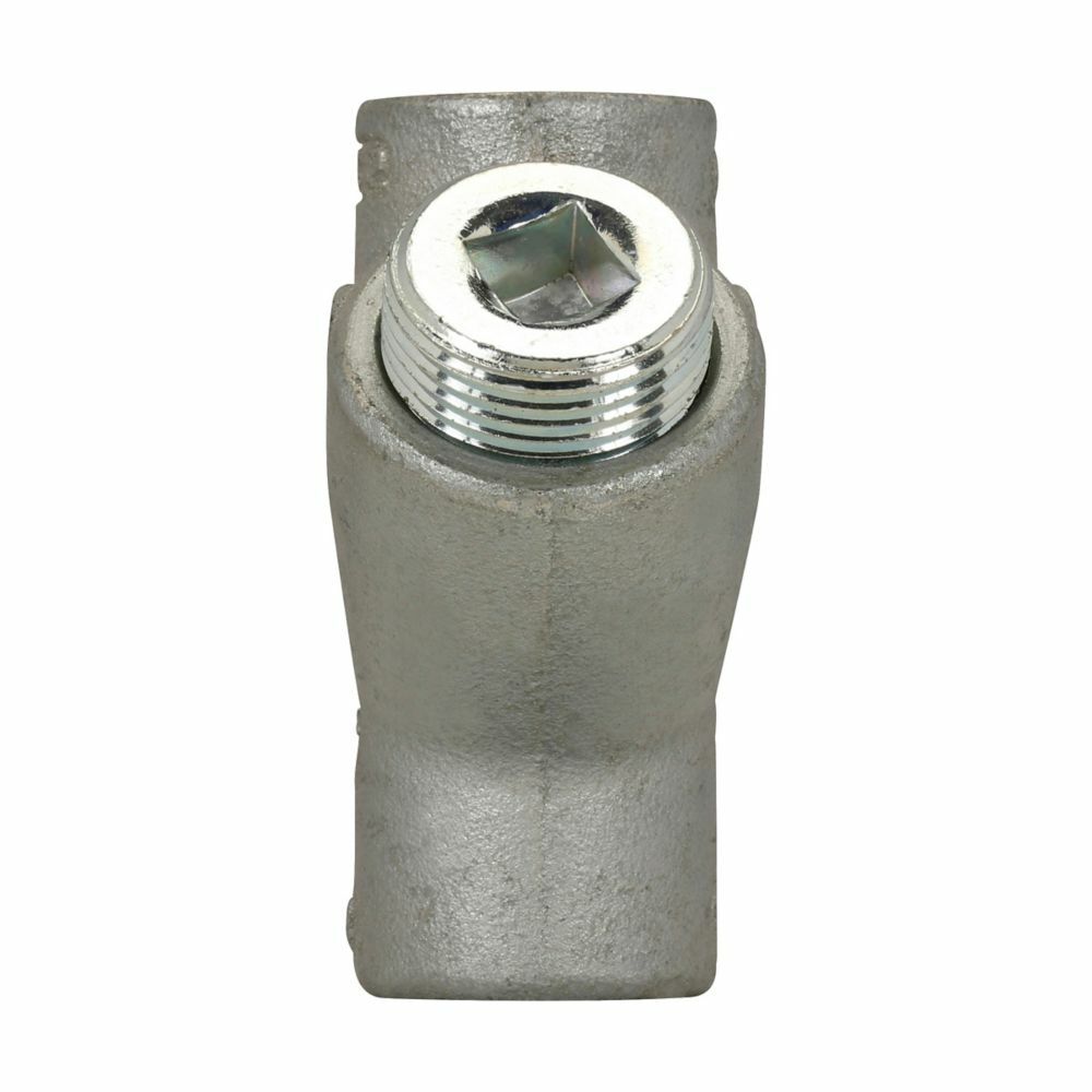 Eaton Crouse-Hinds series EYS conduit sealing fitting, Female, Copper-free aluminum, Vertical only, Group B rated, 3/4"