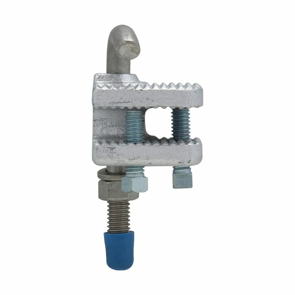 Eaton Crouse-Hinds series LCC cable tray conduit clamp, Cast iron, 1", For use with outside rail tray