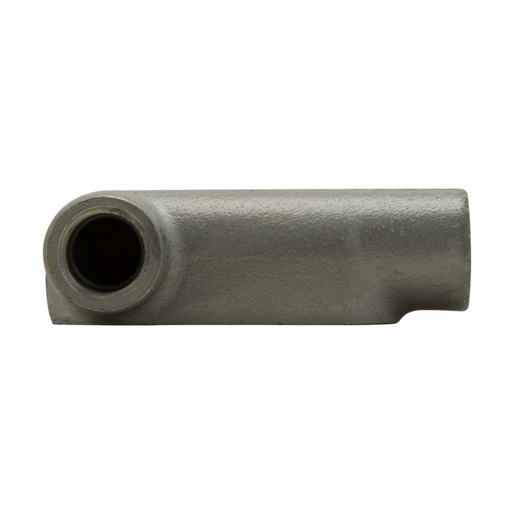Eaton Crouse-Hinds series Condulet Form 7 conduit outlet body, Copper-free aluminum, LL shape, 3/4"