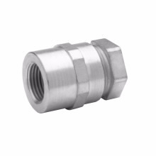 Eaton Crouse-Hinds series LTR combination coupling, Liquidtight to rigid/IMC (threaded), Rigid/IMC, Malleable iron, Combination type, 1/2"