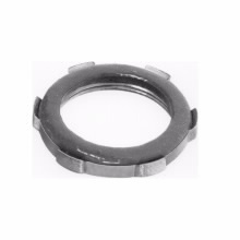 Eaton Crouse-Hinds series SL sealing locknut, Rigid/IMC, Malleable iron, 6"