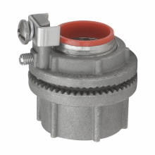 Eaton Crouse-Hinds series Myers hub, Stainless steel, 1", Increased safety ground terminal