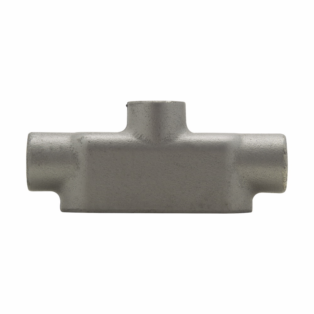 Eaton Crouse-Hinds series Condulet Form 8 conduit outlet body, Feraloy iron alloy, TB shape, 3/4"