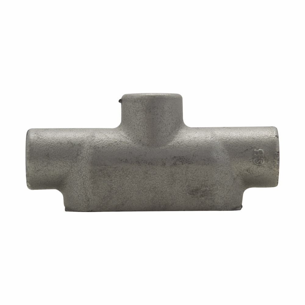 Eaton Crouse-Hinds series Condulet Form 7 conduit outlet body, Copper-free aluminum, TB shape, 1"