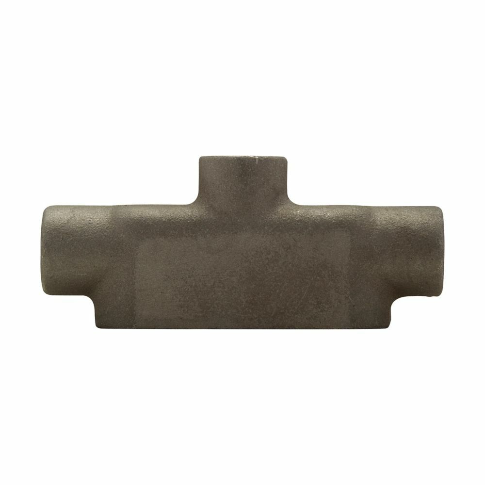 Eaton Crouse-Hinds series Condulet Mark 9 conduit outlet body, Copper-free aluminum, TB shape, 1"