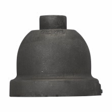 Eaton Crouse-Hinds series V-Series VDA light fixture, Without guard, Incandescent, Feraloy iron alloy, Enclosed and gasketed, 3/4"