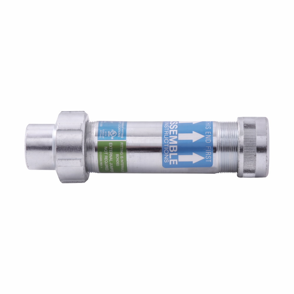 XJG104 SA Conduit Expansion Coupling, 4 in, For Use With Rigid Metal/IMC Conduit, Copper-Free Aluminum, Natural