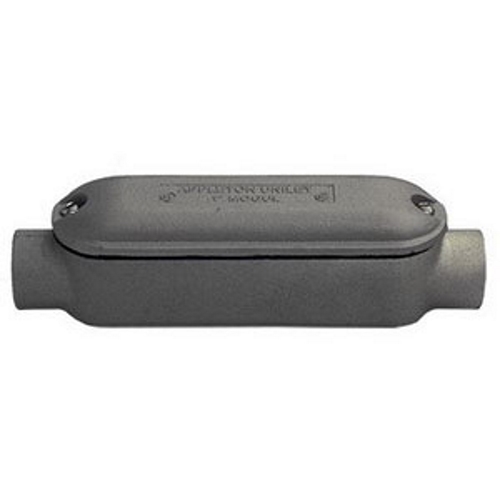 Unilet; NEC 6x8x Series Type C Mogul Conduit Body; 4 Inch, Malleable Iron