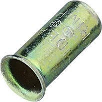 IDEAL, Crimp Connecter, Material: Steel, Copper Sleeves, Conductor Range: 1/14 With 1/16 AWG Min, 2/8 With 1/6 AWG Max, Finish: Zinc-plated, Voltage Rating: 600 V, Model Number: 412