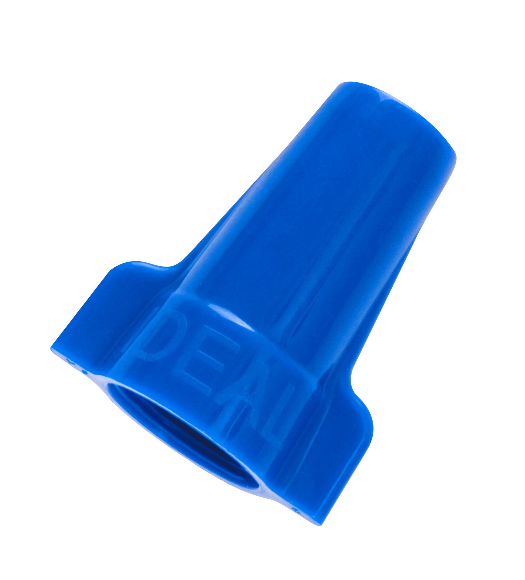 IDEAL, Wire Connector, Wing-Nut, Twist-On, Number Of Conductors: 1 to 6, Environmental Conditions: Tough, UL 94V-2 Flame-Retardant Shell Rated At 105 DEG C (221 DEG F), Conductor Range: 14 - 6 AWG, Min 3 - 12, MAX 1-6 w/2-8, Material: Flame-retardant polypropelene shell, Color: Blue, Voltage Rating: 600 V, Model Number: 454, Flammability Rating: UL94V-2