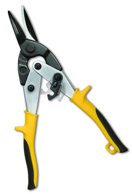 IDEAL, Aviation Tin Snip, Straight Cut, Material: Chrome-Molybdenum Steel Forged Blade, Handle Type: Durometer Grip