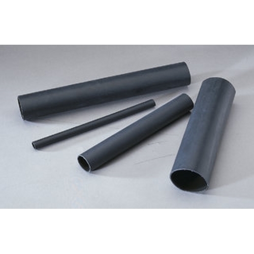 IDEAL, Heat Shrinkable Tube, Thermo-Shrink, Heavy-Wall Heat Shrink Tubing, Shrink Ratio: 3:1, Thickness: 0.160 IN, Length: 48 IN, Volume Resistivity: 1013 OHM -CM MIN, Dielectric Strength: 500 V/MIL (20 KV MINT), Continuous Operating Temperature: -55 To 110 DEG C, Minimum Shrink Temperature: 120 - 250 DEG C (200 DEG C Recommended), Low Temperature Flexibility: -55 DEG C, Heat Shock: No Cracks, Flowing Or Dripping (4 HR At 225 DEG C), Water Absorption: 0.5 PCT, Heat Aging: 500 PCT (168 HR At 175 DEG C Tensile Strength Elongation), Cable Range: 250 - 500 MCM, Nominal Recoveredi.d. (max.): 0.630 IN, Expanded I.d. (min.): 2, Copper Corrosion: Non-Corrosive, Model: TS-46-2000, Ultimate Elongation: 600 PCT Min.