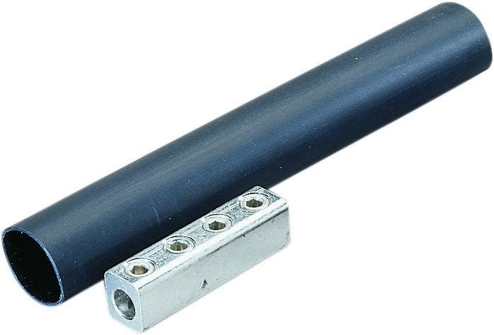 IDEAL, Underground Splice Kit, Thermo-Shrink, Al/Cu Splice Kits, Cable Size: 1/0 AWG - 250 KCMIL, Voltage Rating: 600 V, Operating Temperature: 105 DEG C