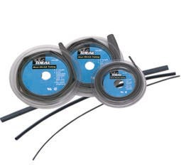 IDEAL, Heat Shrinkable Tube, Thermo-Shrink, Thin-Wall, Shrink Ratio: 2:1, Inside Diameter: 3/8 IN, Thickness: 022 IN, Length: 4 FT, Volume Resistivity: 1014 OHM CM For ASTM D 876 Test Method, Dielectric Strength: ASTM D 150, 20 KV/MM, Continuous Operating Temperature: -55 To 125 DEG C, Minimum Shrink Temperature: 70 DEG C, Heat Shock: UL 224, No Cracking (250 DEG C/4 HR), Cable Range: 8 - 4 AWG, Nominal Recoveredi.d. (max.): 0.185 IN, Expanded I.d. (min.): 0.421, Elongation At Break: 600 PCT ASTM D 638, Elongation Of Break After Aging: 350 PCT For UL 224 Test Method, Cold Bend Test (-55c/4 Hours): No Cracking For UL 224 Test Method, Copper Corrosion: Pass For UL 224 Test Method, Chemical Resistance: Pass For UL 224 Test Method, Longitudinal Shrinkage: 0 Plus Or Minus 5 PCT For UL 224 Test Method, Eccentricity: 30 PCT For UL 224 Test Method, Normal Size: 3/8 IN, Package: Disk