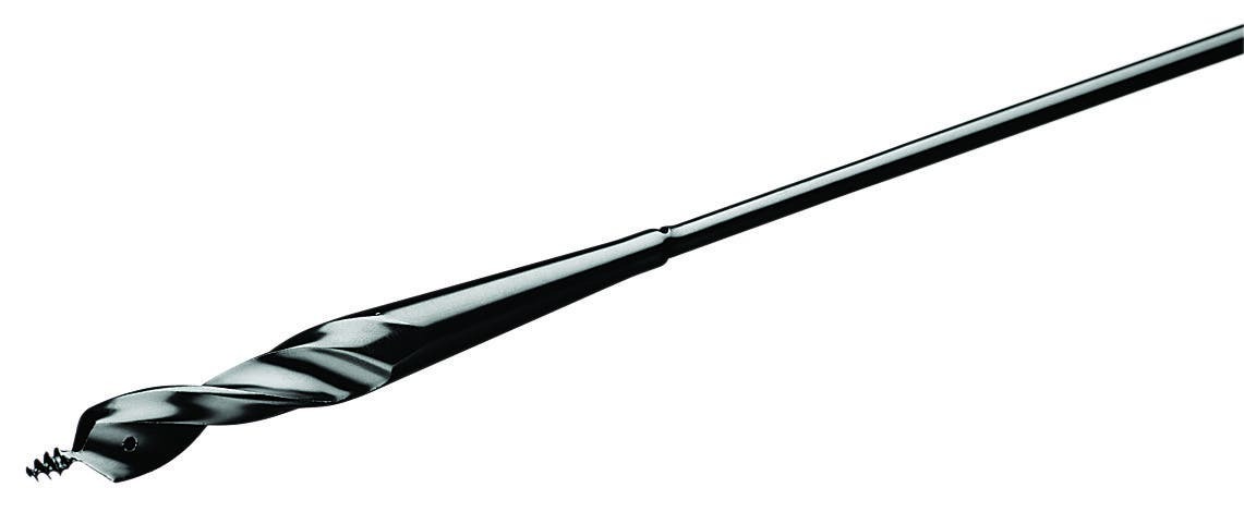 IDEAL, Flexible Bit, Screw Point, Type B, Bit Diameter: 9/16 IN, Overall Length: 54 IN, Shank Diameter: 3/16 IN