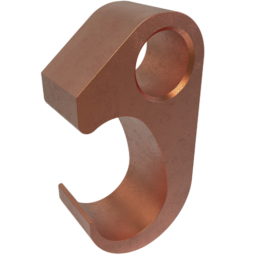 Permaground Copper Grounding Grid, Main Conductor Range 500-250, Tap Range 250-3/0, Ground Rod Sizes 5/8 to 3/4in, Rebar Sizes #5-#6, UL, CSA