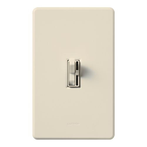Ariadni Dimmer, Incandescent/Halogen, Single-pole, preset, 120V/1000W in light almond
