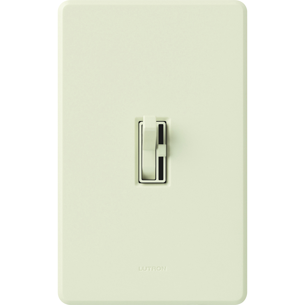 Ariadni Dimmer, Magnetic Low-Voltage, Single-pole, preset, 120V/600VA (450W) in light almond