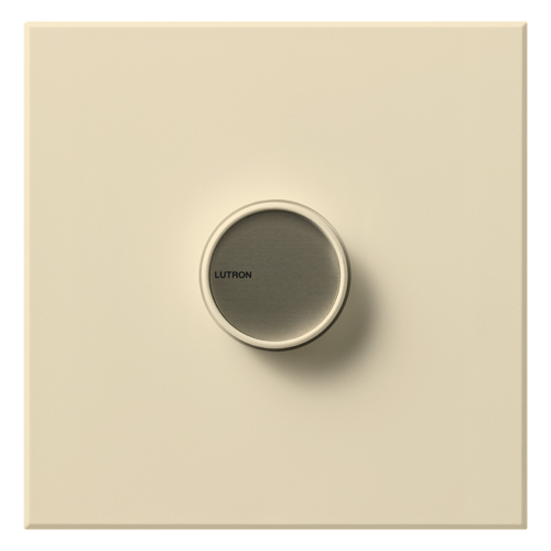 Centurion Dimmer, Incandescent/Halogen, Single-pole (large control), 120V/1500W in beige