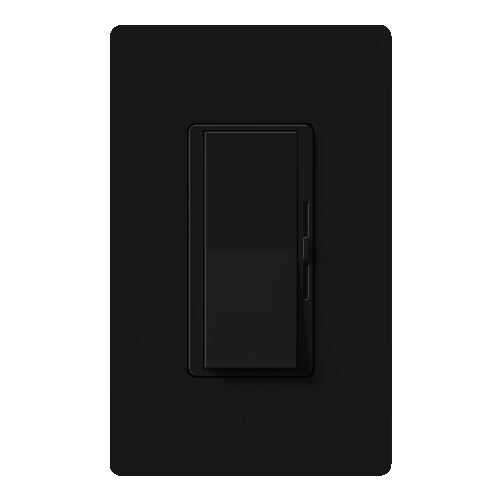 Diva Dimmer - Gloss Finish, Incandescent/Halogen, 3-way, 120V/1000W in black