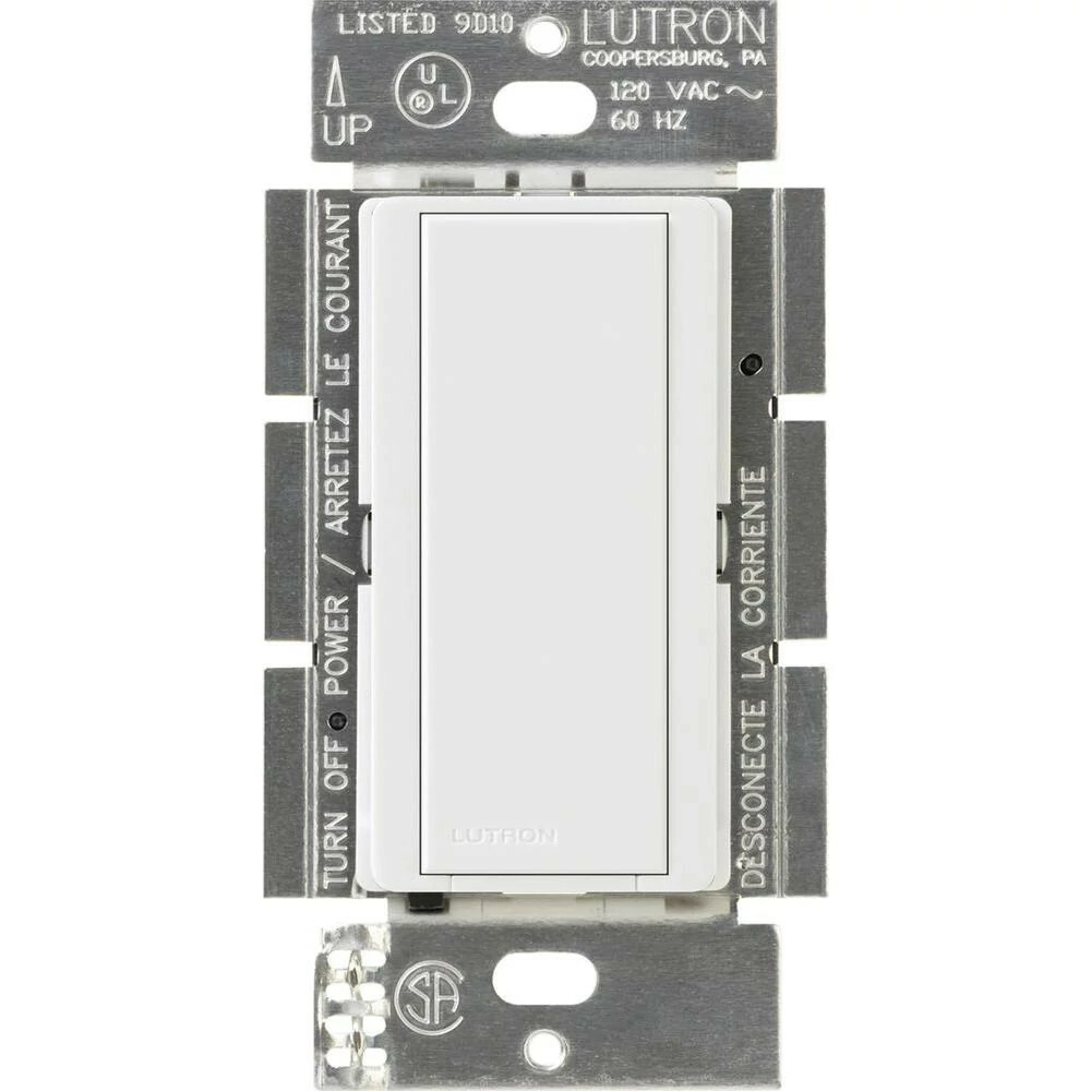 Maestro Companion switch for multi-location use, 120V, Gloss finish in white