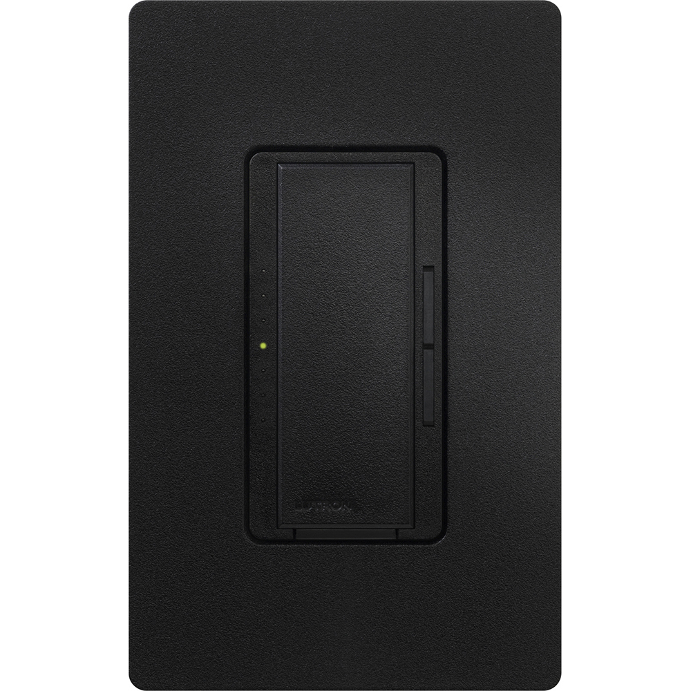 Maestro Dimmer - Satin Finish, Incandescent/Halogen, Multi-location/single-pole, 120V/1000W in midnight