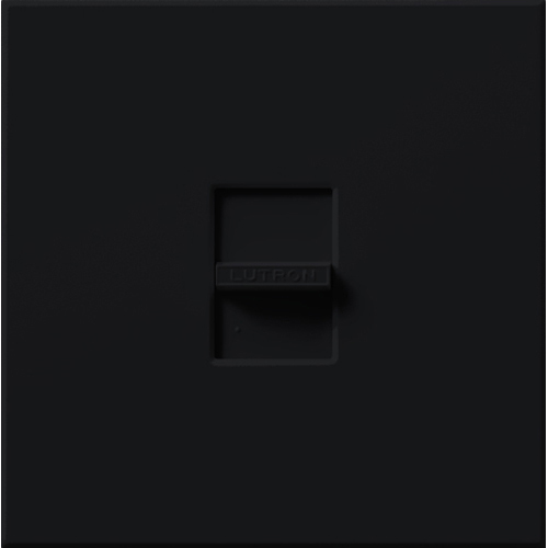 Nova Accessory, Wallplate Kit, Single gang, large (no fin sections removed) in black