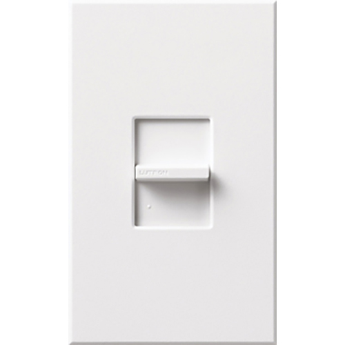 Nova T Dimmer, Incandescent/Halogen, Single-pole (small control), 120V/600W in white