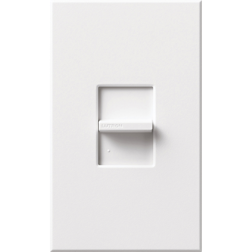 Nova T Dimmer, Magnetic Low-Voltage, Single-pole (small control), preset, 120V/1000VA (800W) in white