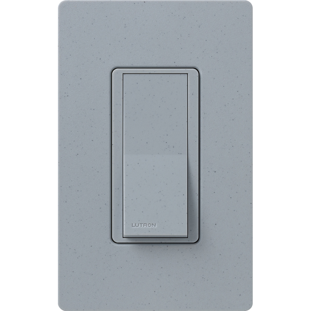 Claro Switch, Satin Finish, 3-way, 120V/15A in bluestone
