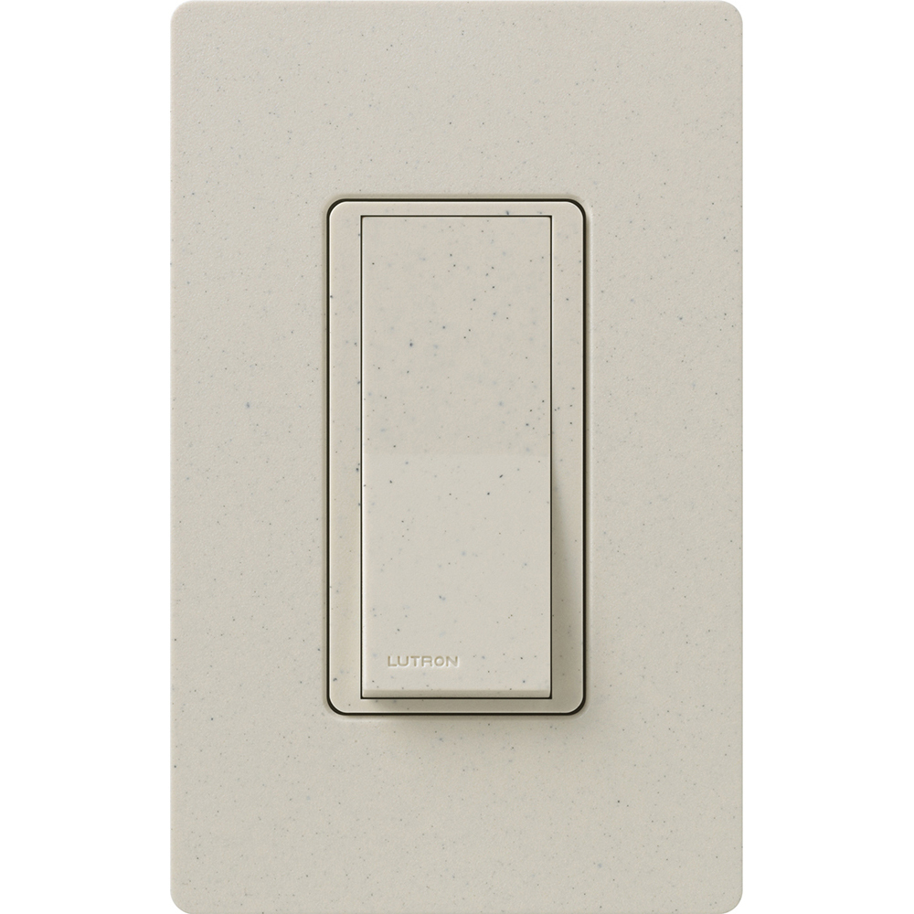 Claro Switch, Satin Finish, 4-way, 120V/15A in limestone