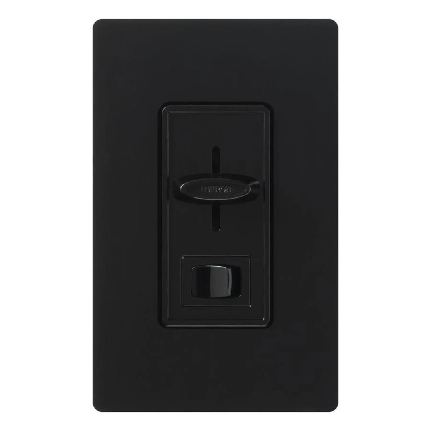 Skylark Fan-Speed Control, Single-pole, quiet 3-speed, 120V/360W light, 1.5A fan in black