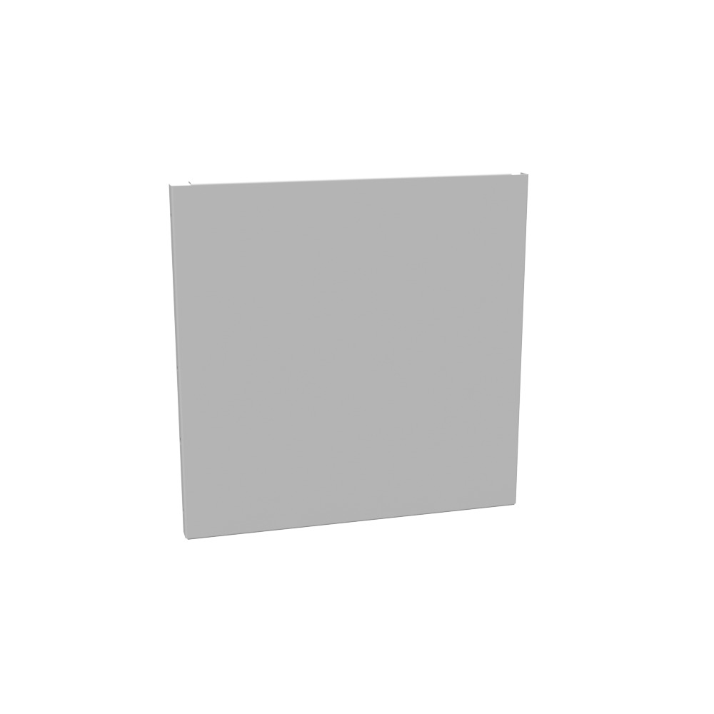 Wireway End Type 1 12x12 Screw Cover ANSI 61 Gray No Knockouts
