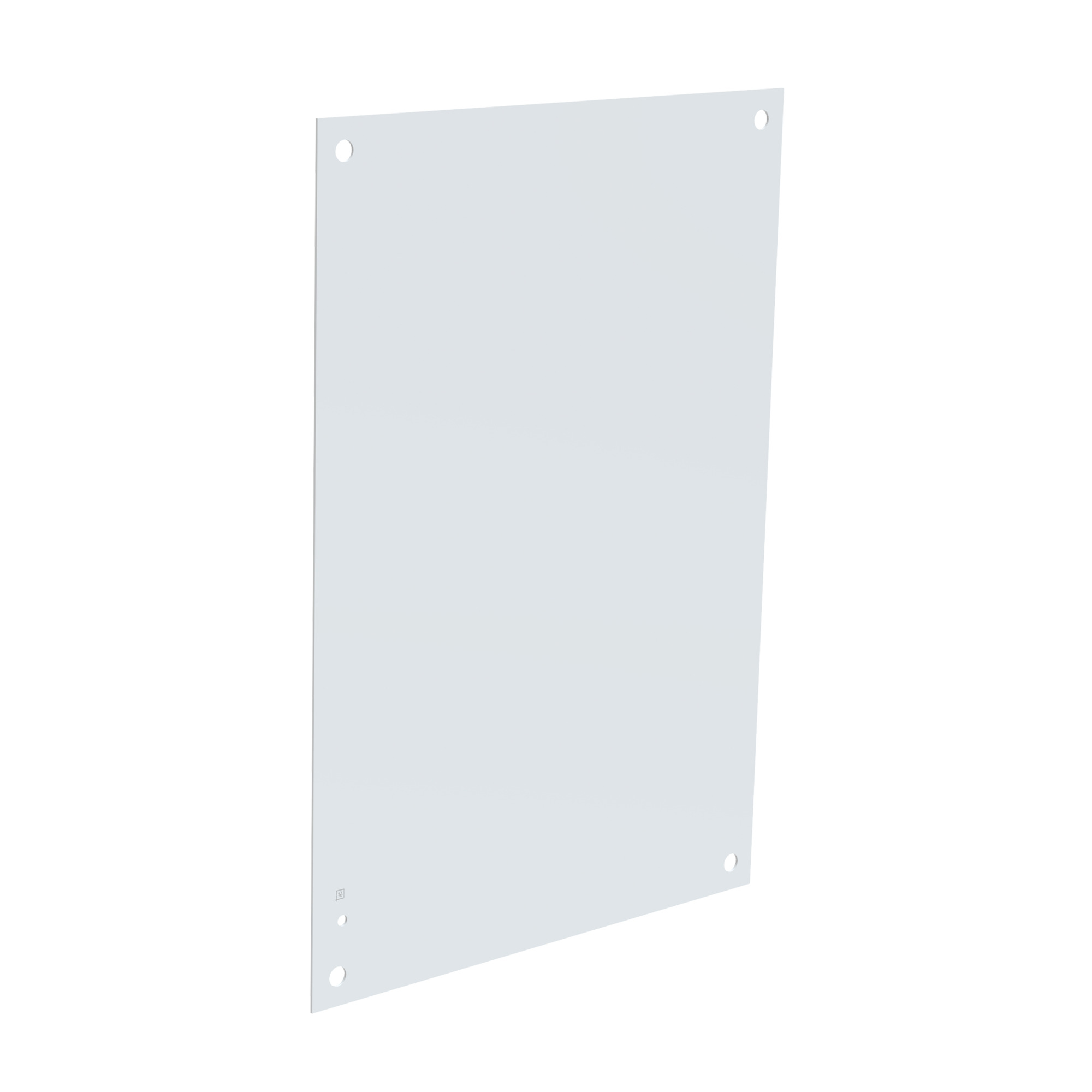Panel for Medium Enclosure Type 1, fits 16x16, White, Steel