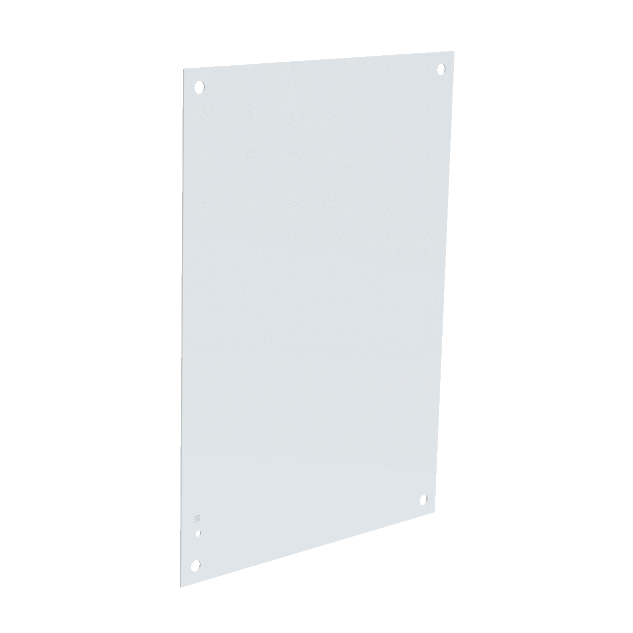Panel for Medium Enclosure Type 1, fits 36x24, White, Steel