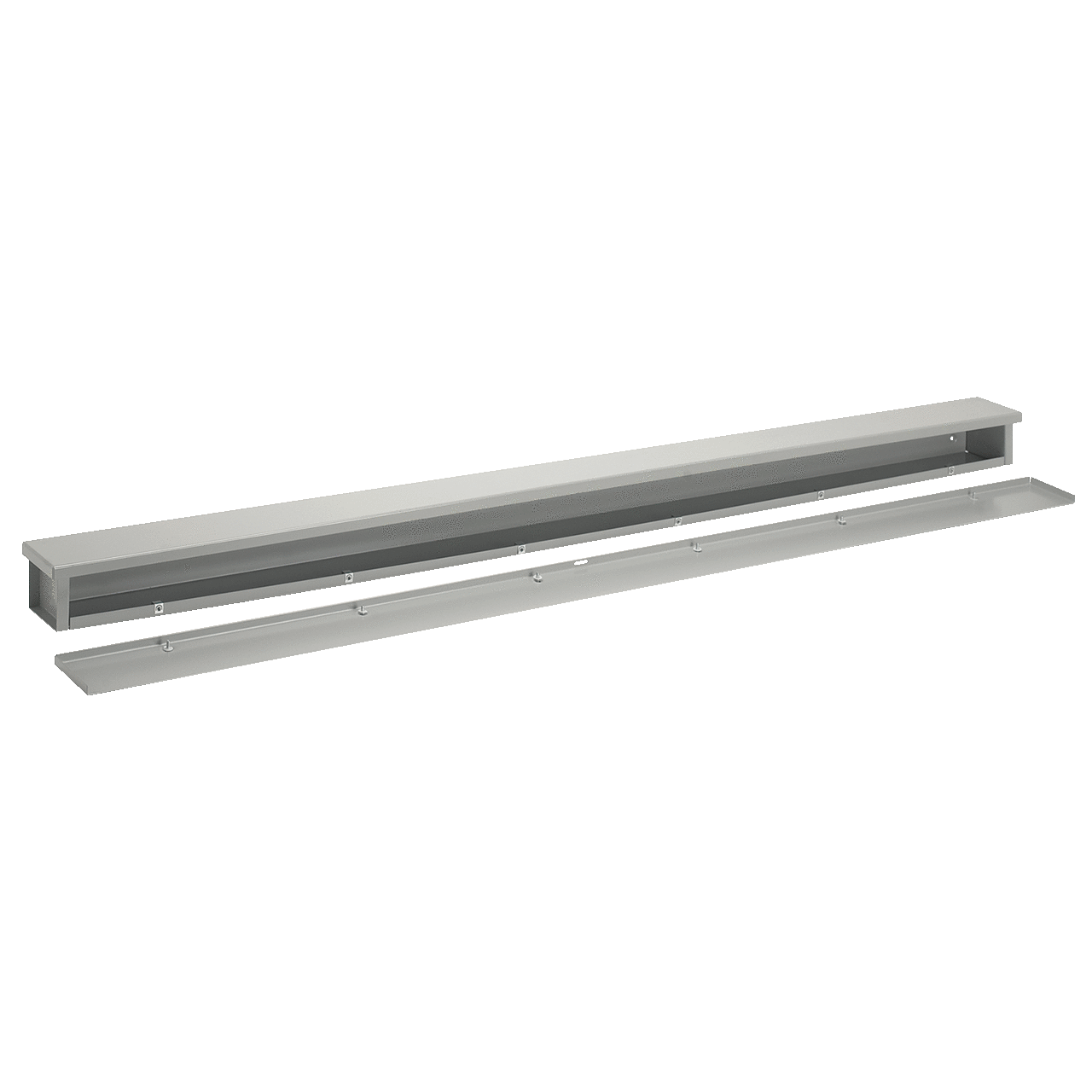 Wiring Trough, NEMA Type 3R, 4.00x4.00x48.00, Steel