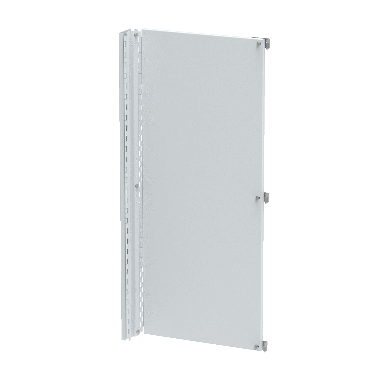 Swing-Out Panel for Free-Stand with Mounting Channel, Full, fits 72x30, White